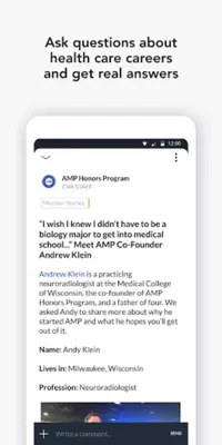 AMP Honors android App screenshot 3